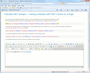 CKEditor for ASP.NET - sample page